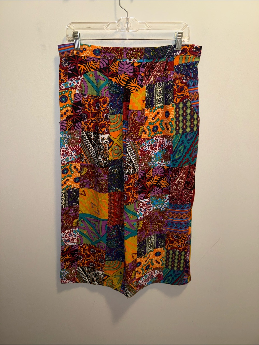 Bohemian Patchwork Maxi Skirt - Multicolor - Picture 2 of 7